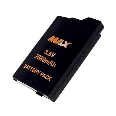 Bateria de substituição para a PSP slim/2000 2680mAh