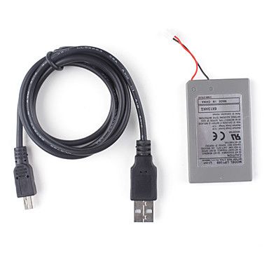 Novo estilo de bateria de reposição para ps3 controlador sem