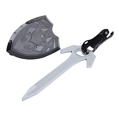 Espada e escudo acessório movimento PS3 kit