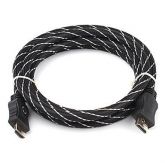 HDMI v1.3 cabo para Xbox 360 e PS3 1.8m banhado a ouro