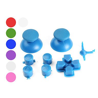 Conjunto de Botões de Substituição para Comando de PS3
