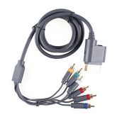 Vídeo premium componente e cabo av audio 1,84 para Xbox 360