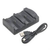 Doca de carregamento usb duplo para PS3 controle sem fio