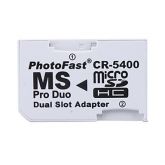 dupla microsd / hc para ms pro duo placa de memória